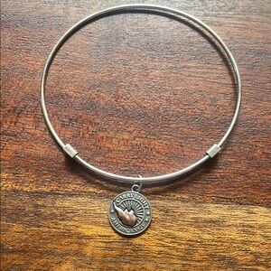 Alex and Ani Liberty Copper Charm Bracelet